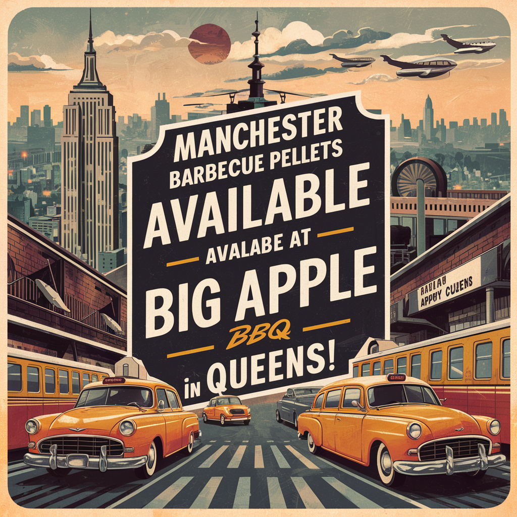 Unlock the Ultimate Pellet Grill Upgrade: Manchester Barbecue Pellets at Big Apple BBQ!