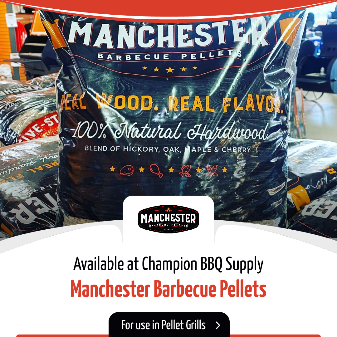 Manchester Barbecue Pellets: Heading West to Champion BBQ Supply!